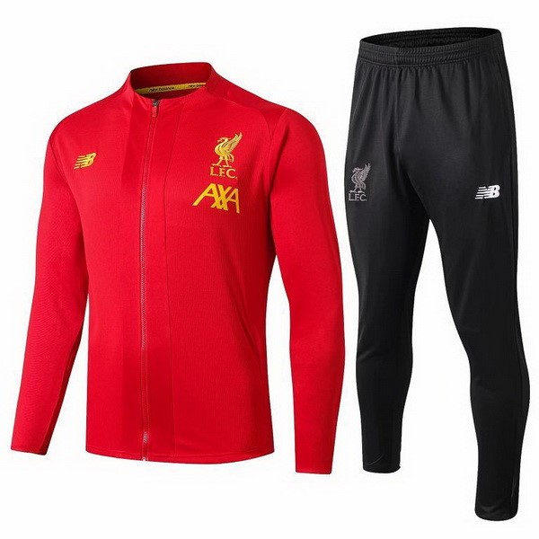 Replicas Chandal Niños Liverpool 2019/20 Negro Rojo